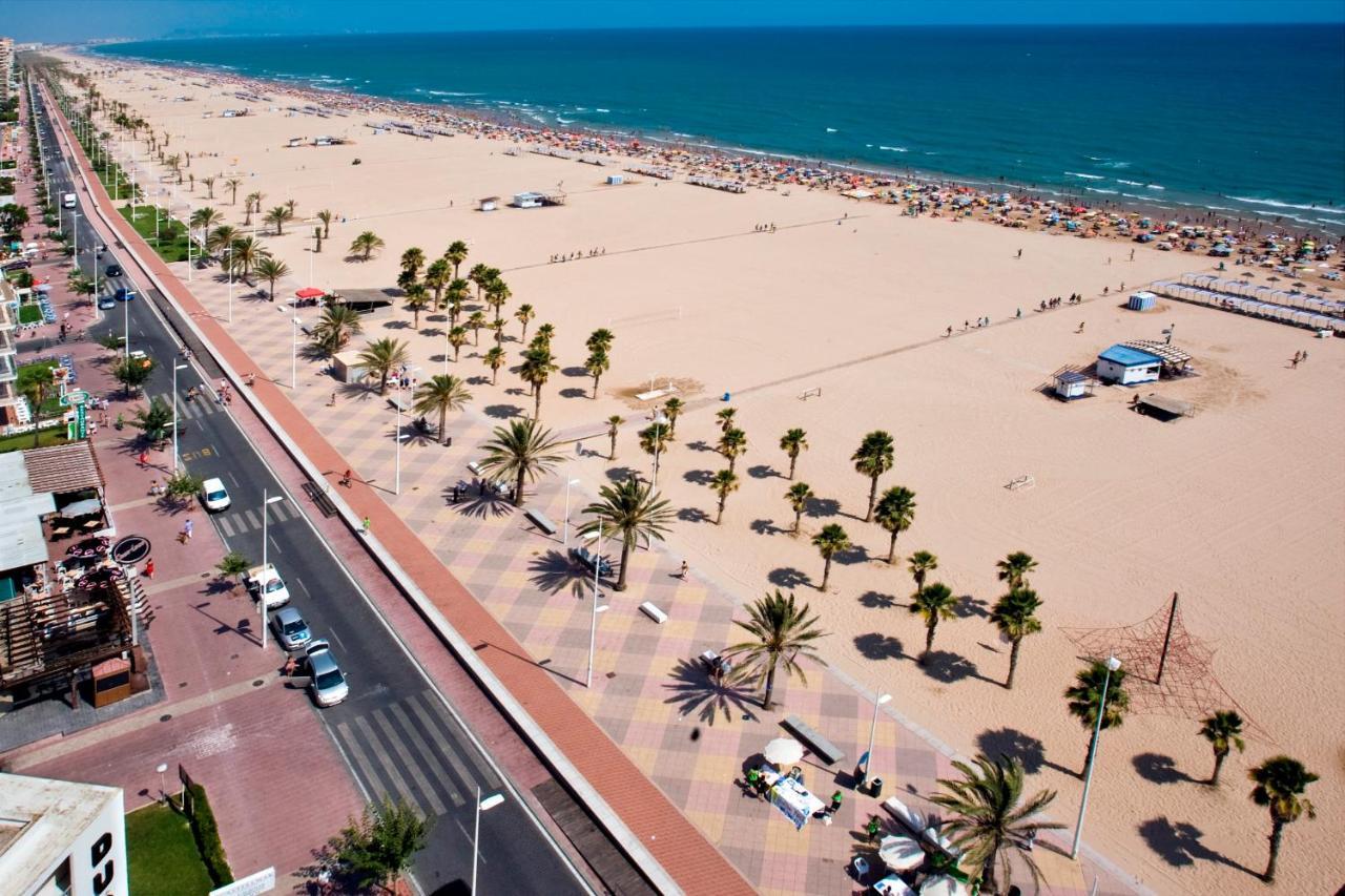 Almirante Vista Al Mar - Alquiler Familias Apartman Playa de Gandia Kültér fotó